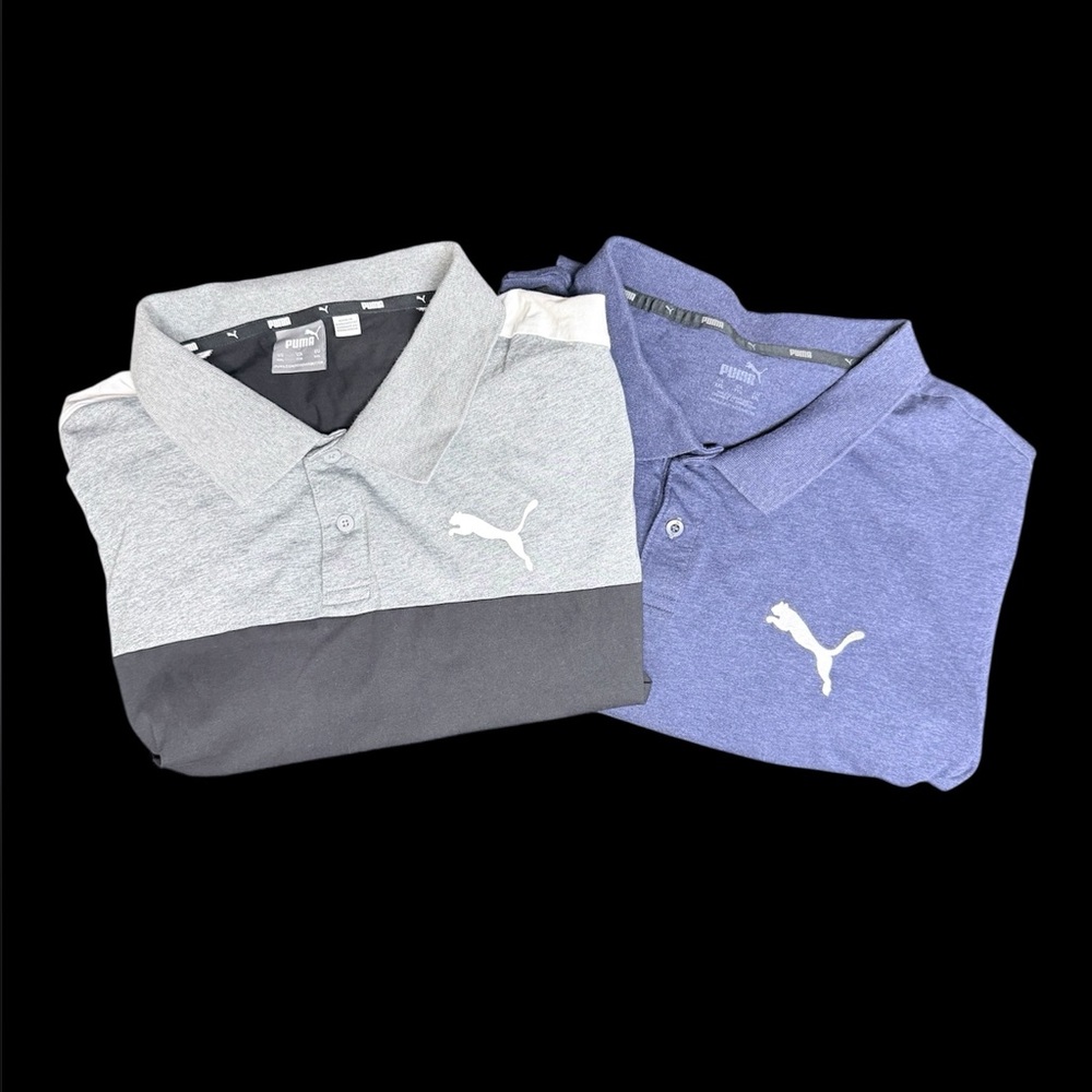 Lot of Two Men's Puma Polo Shirts